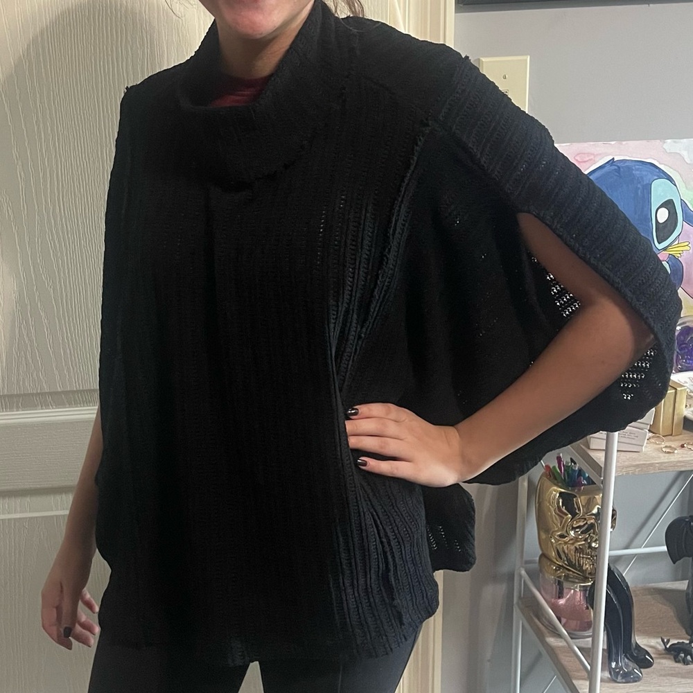 FREE PEOPLE Beach x Urban Outfitters black sweater